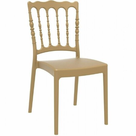 SIESTA Napoleon Dining Chair Gold, 2PK ISP044-GLD